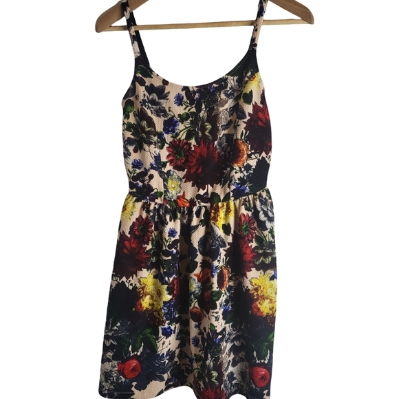 Floral Sleeveless Dress - Picture 1 of 5